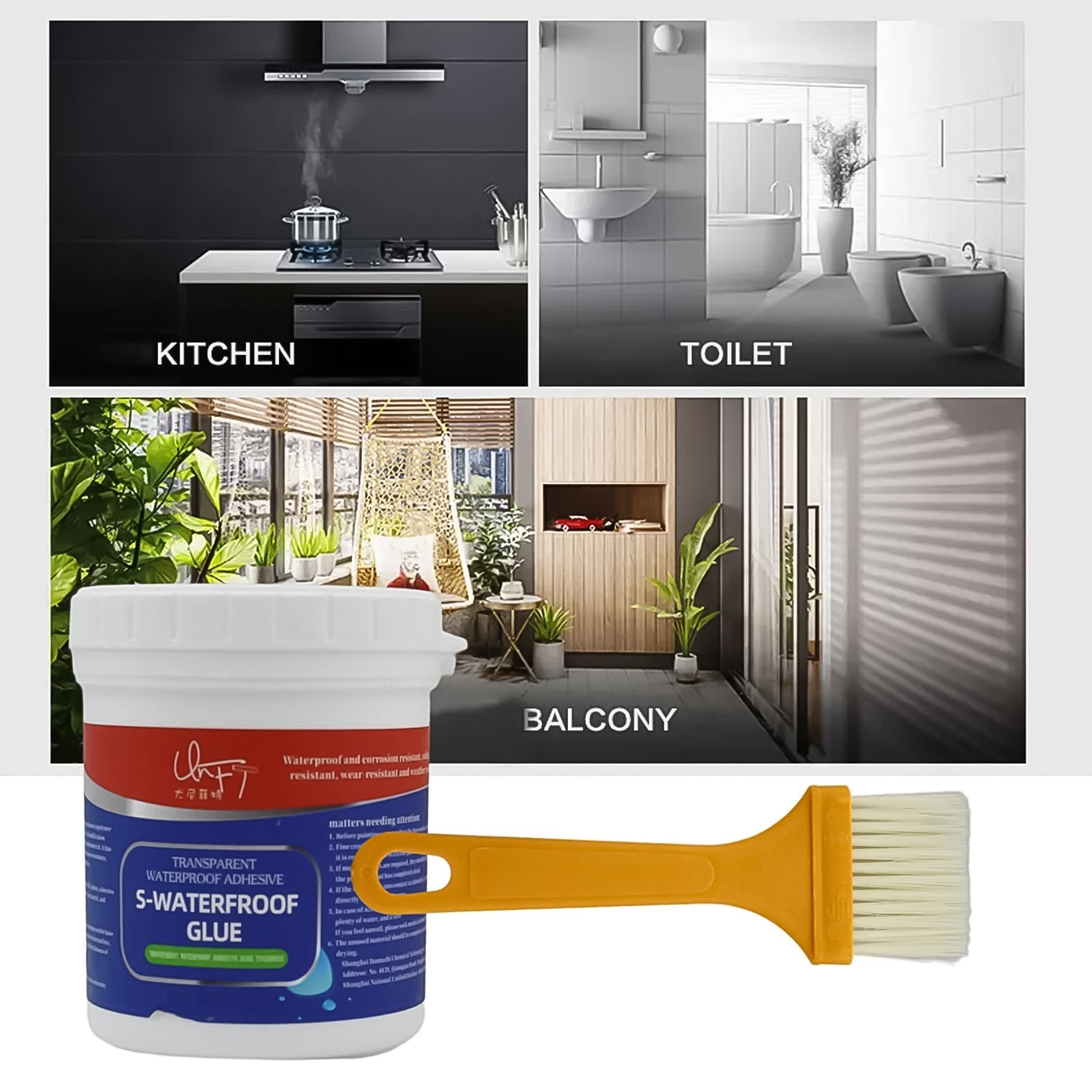 Transparent sealant glue, ideal for leakage protection on walls, roofs, and windows. Transparent sealant glue, ideal for leakage protection on walls, roofs, and windows.